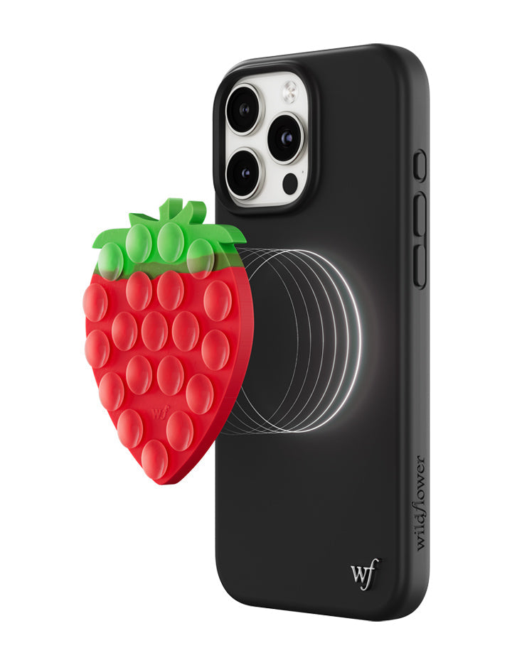 Wildflower Cases Magsafe Strawberry Selfie Stickeez