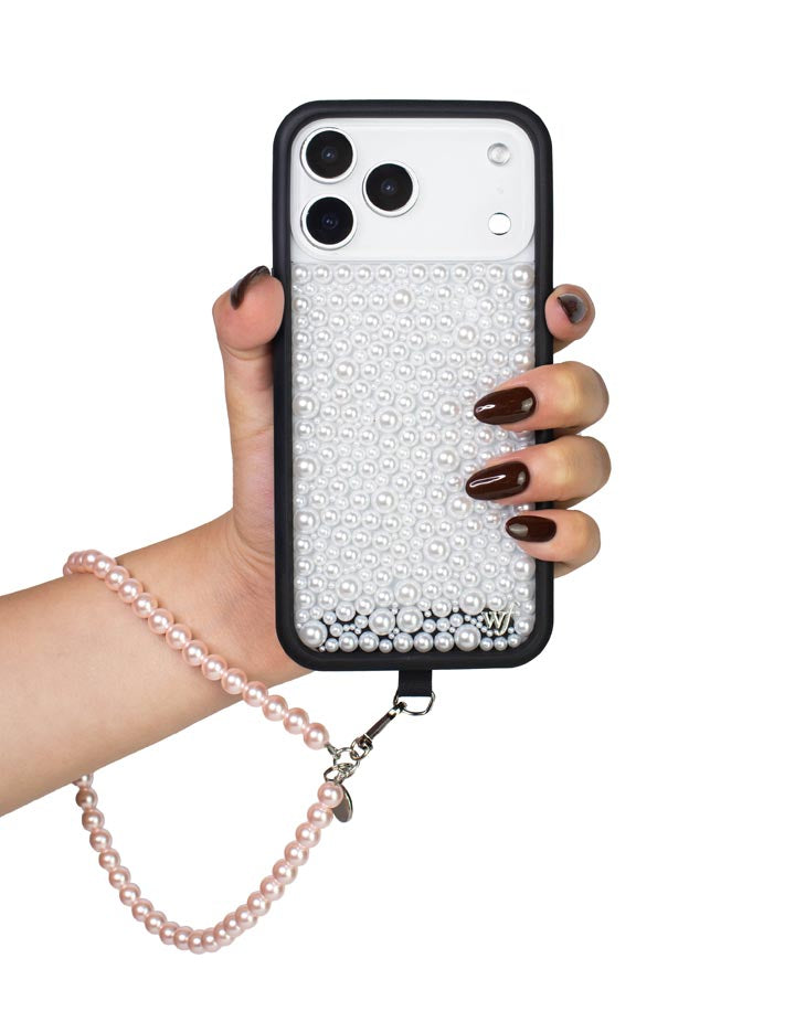 Wildflower Cases Pearl Wristlet - Pink