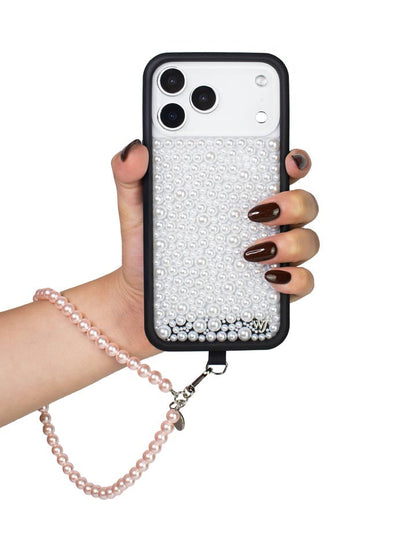 Wildflower Cases Pearl Wristlet - Pink