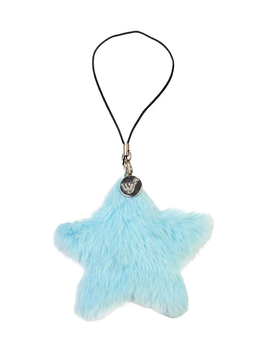 Wildflower Cases Fluffy Star Charm - Blue