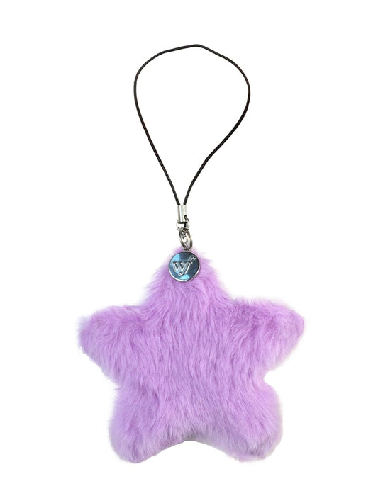 Wildflower Cases Fluffy Star Charm - Purple