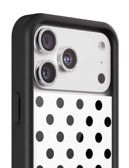 Wildflower Cases Camera Bling Silver – iPhone 18 Pro/18 Pro Max