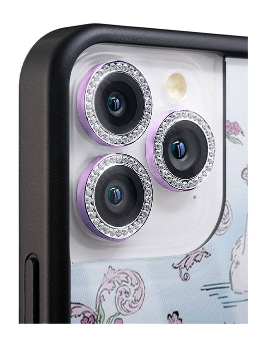 Wildflower Cases Camera Bling Purple – iPhone 15 Pro/15 Pro Max
