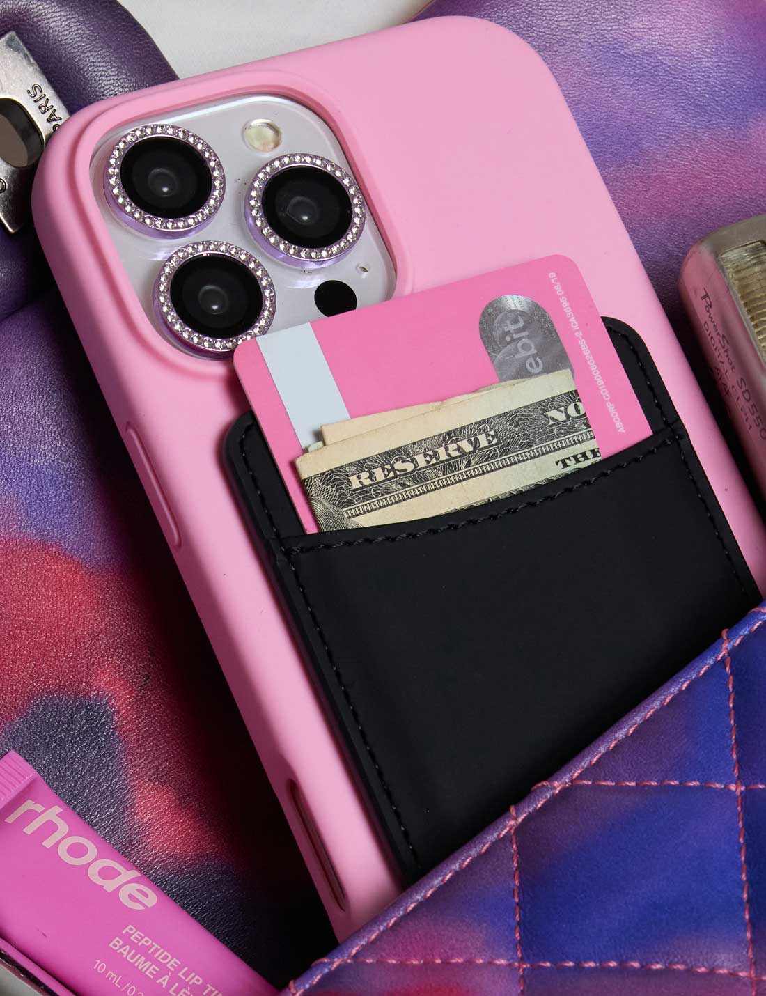 Wildflower Cases Black MagSafe Wallet