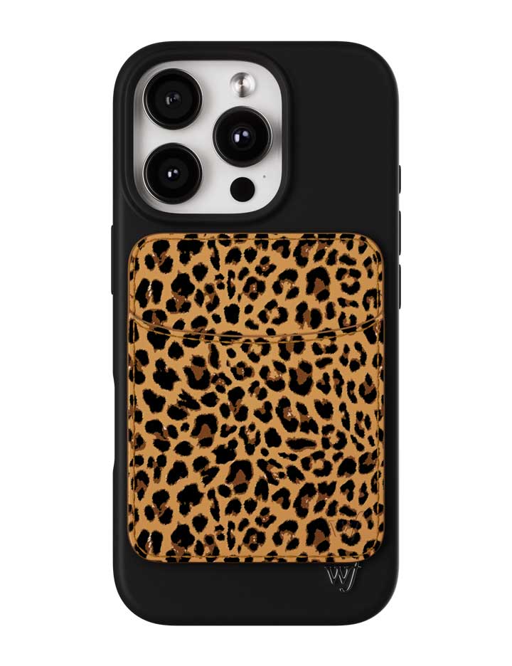 Wildflower Cases Leopard MagSafe Wallet