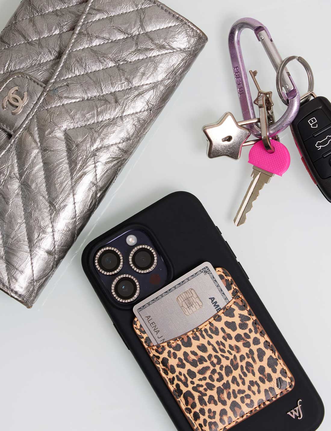 Wildflower Cases Leopard MagSafe Wallet