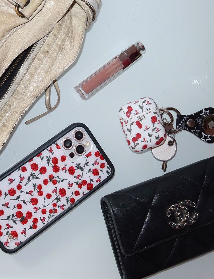 Wildflower Cases Red Roses AirPodsAirpod Gen 3 Case