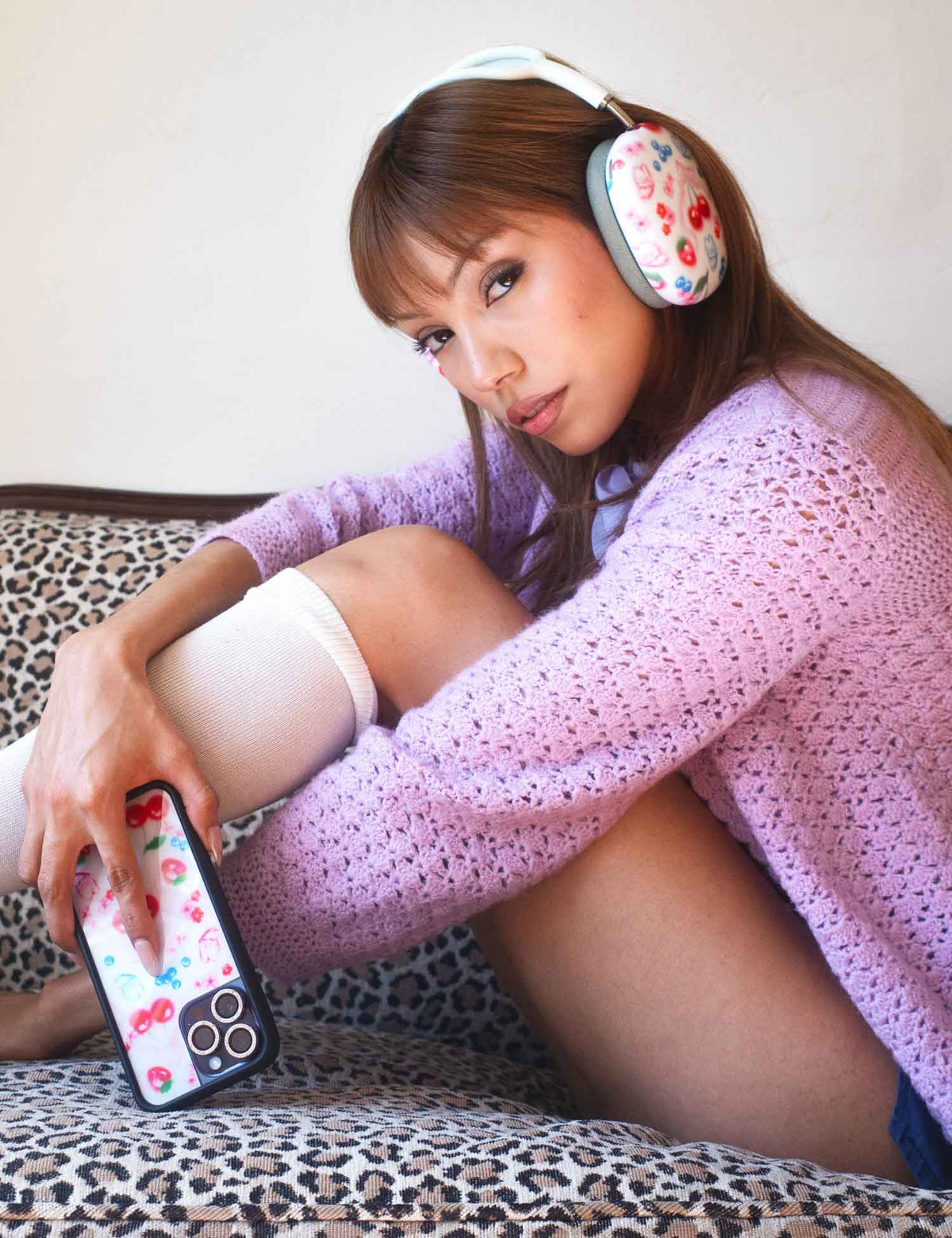 Wildflower Cases Sweet Cherries Airpod Max Case
