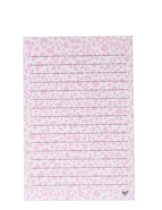 Wildflower Cases Pink Meow Notepad