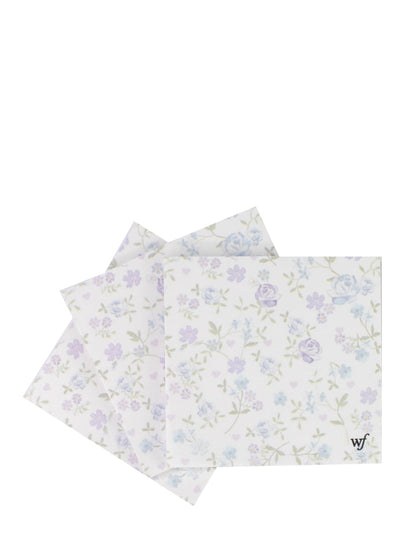 Wildflower Cases Lilac & Blue Floral Sticky Notes