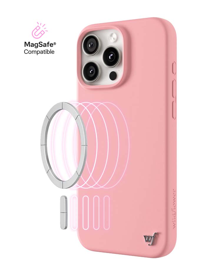 Wildflower Cases MagSafe - Pink iPhone 16 Pro Max Case