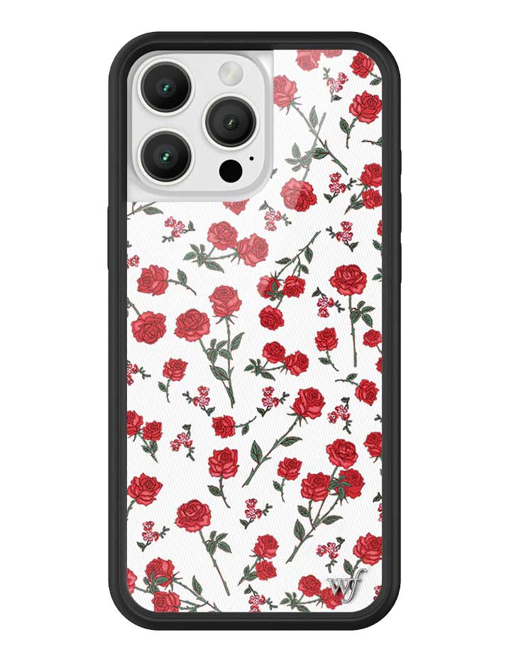 Wildflower Cases Red Roses iPhone 16 Pro Max Case