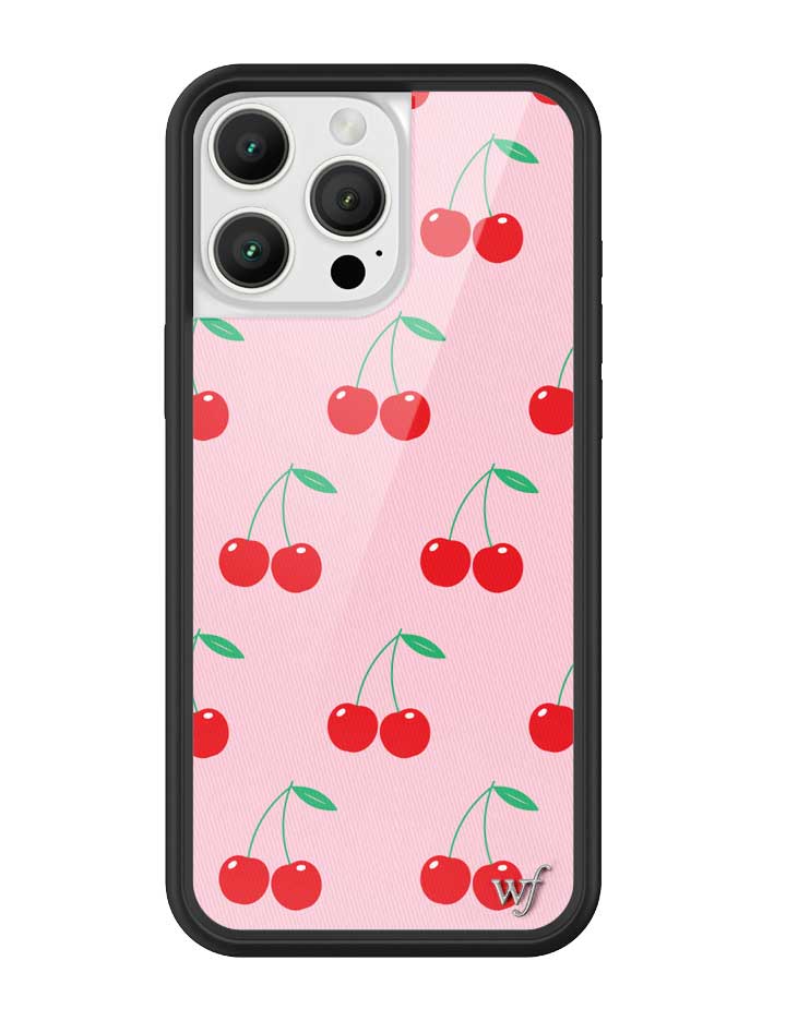 Wildflower Cases Pink Cherries iPhone 16 Pro Max Case