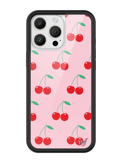 Wildflower Cases Pink Cherries iPhone 16 Pro Max Case