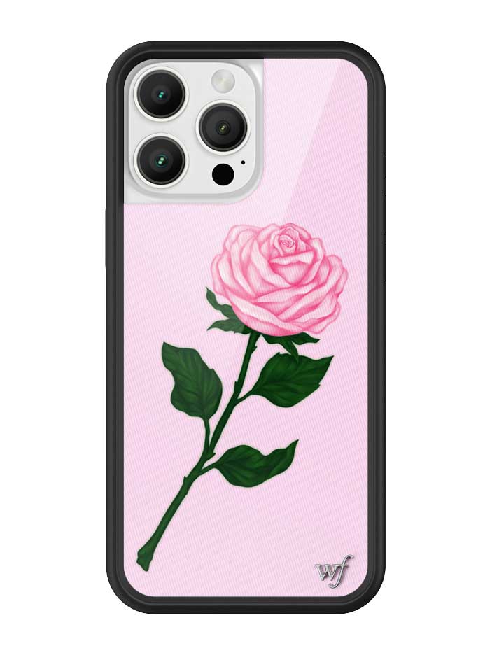 Wildflower Cases Pink Rose iPhone 16 Pro Max Case