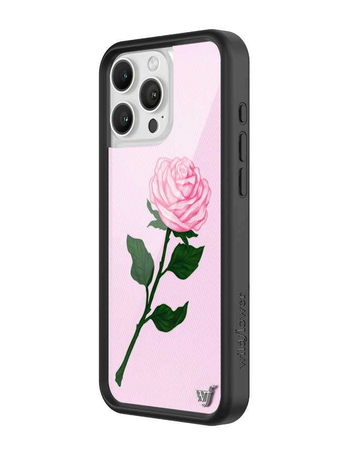 Wildflower Cases Pink Rose iPhone 16 Pro Max Case