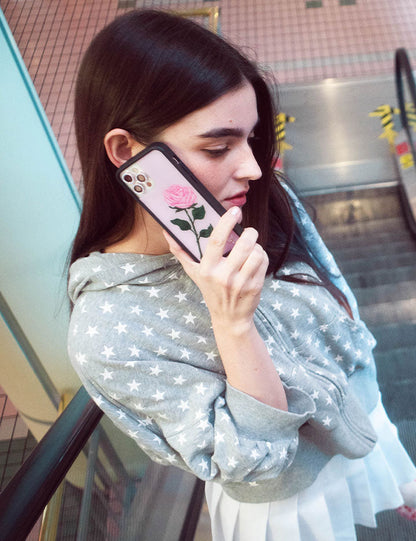 Wildflower Cases Pink Rose iPhone 16 Pro Max Case