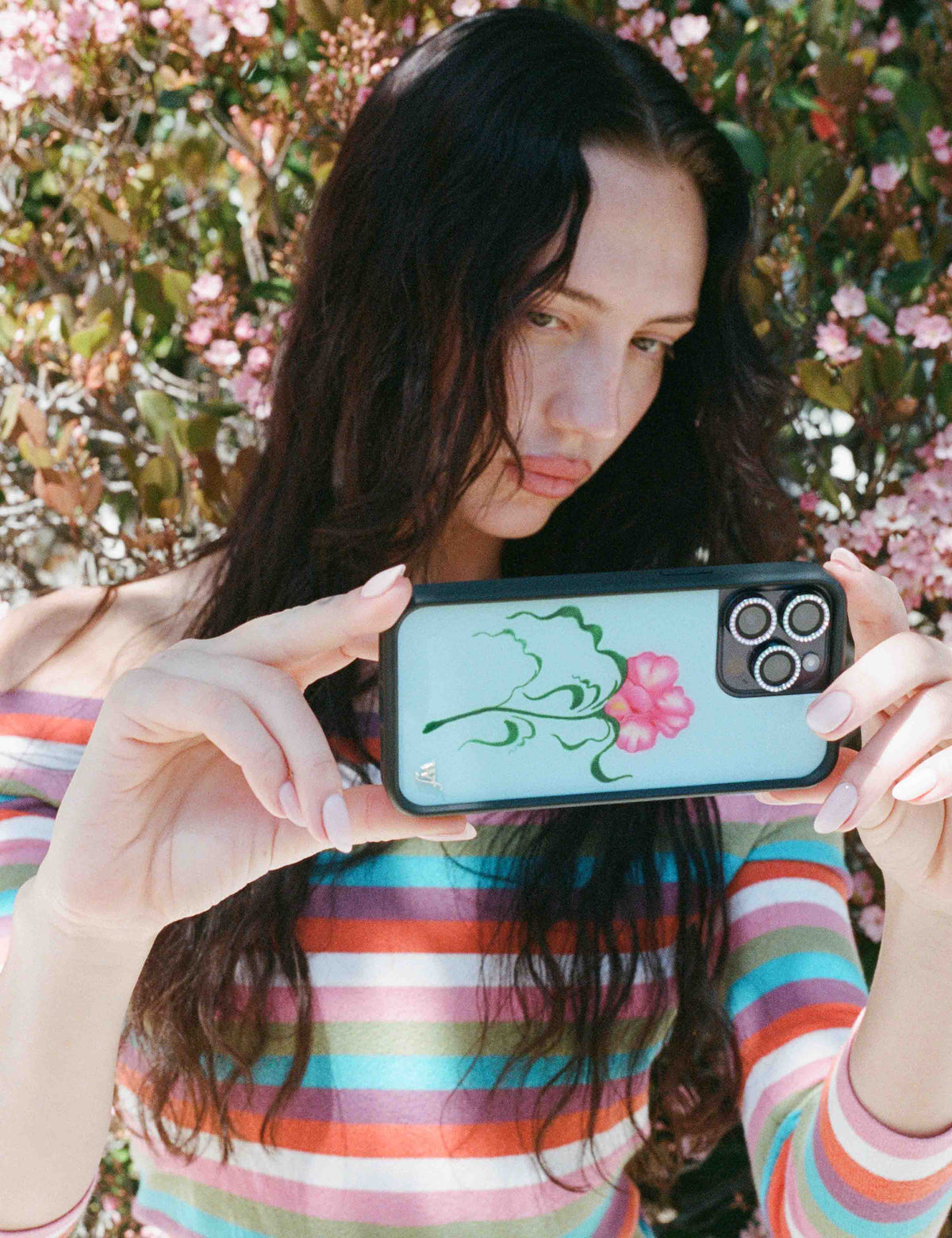 Wildflower Cases Dancing Flower iPhone 15 Pro Max Case