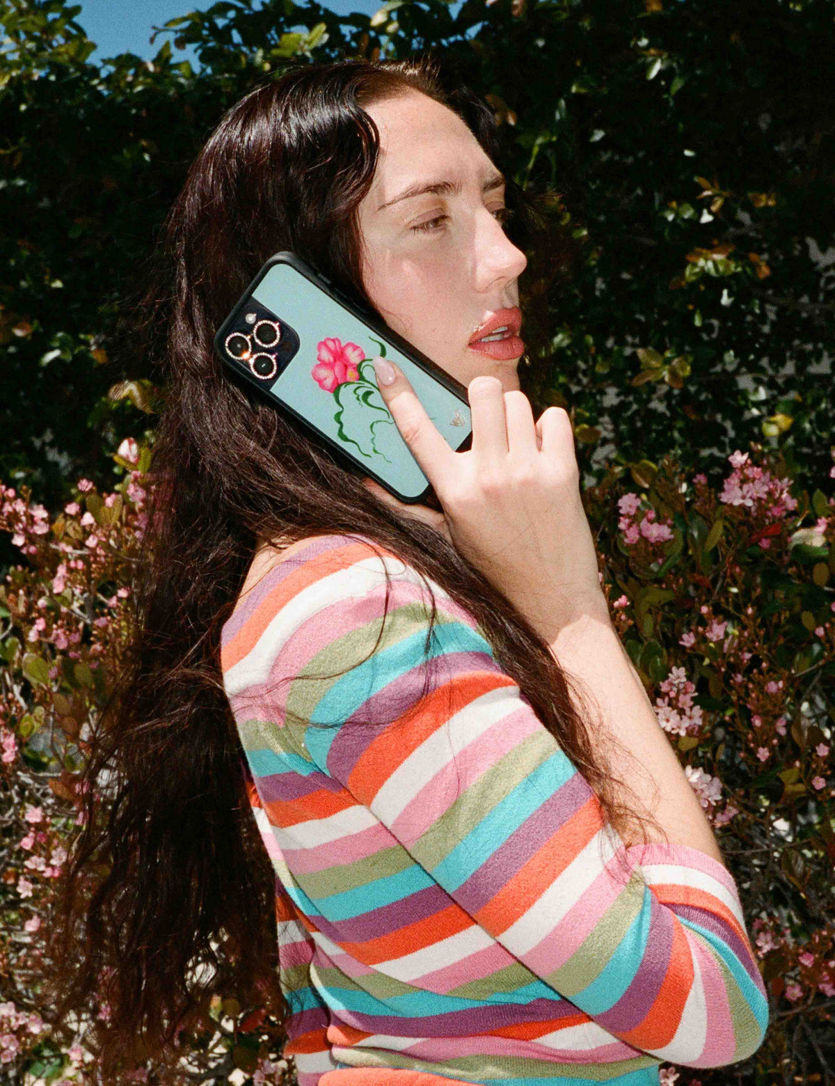 Wildflower Cases Dancing Flower iPhone 15 Pro Max Case