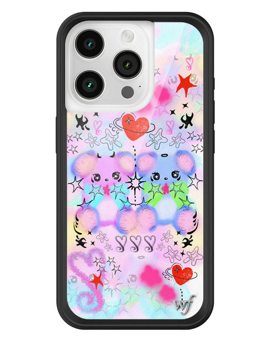 Wildflower Cases Cotton Candy Teddies iPhone 15 Pro Case