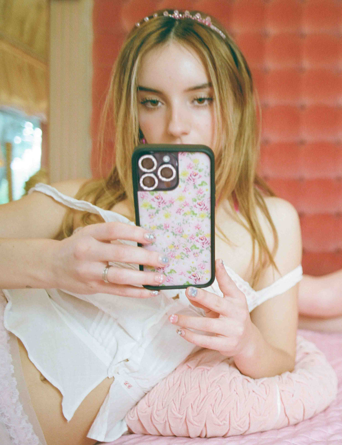 Wildflower Cases Daisy Lynn Floral iPhone 15 Pro Max Case