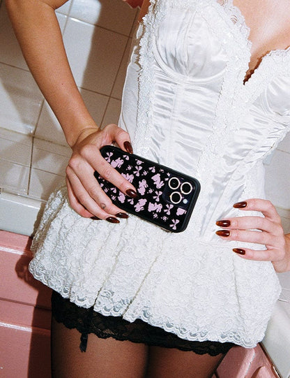 Wildflower Cases Pink Bunnies iPhone Case