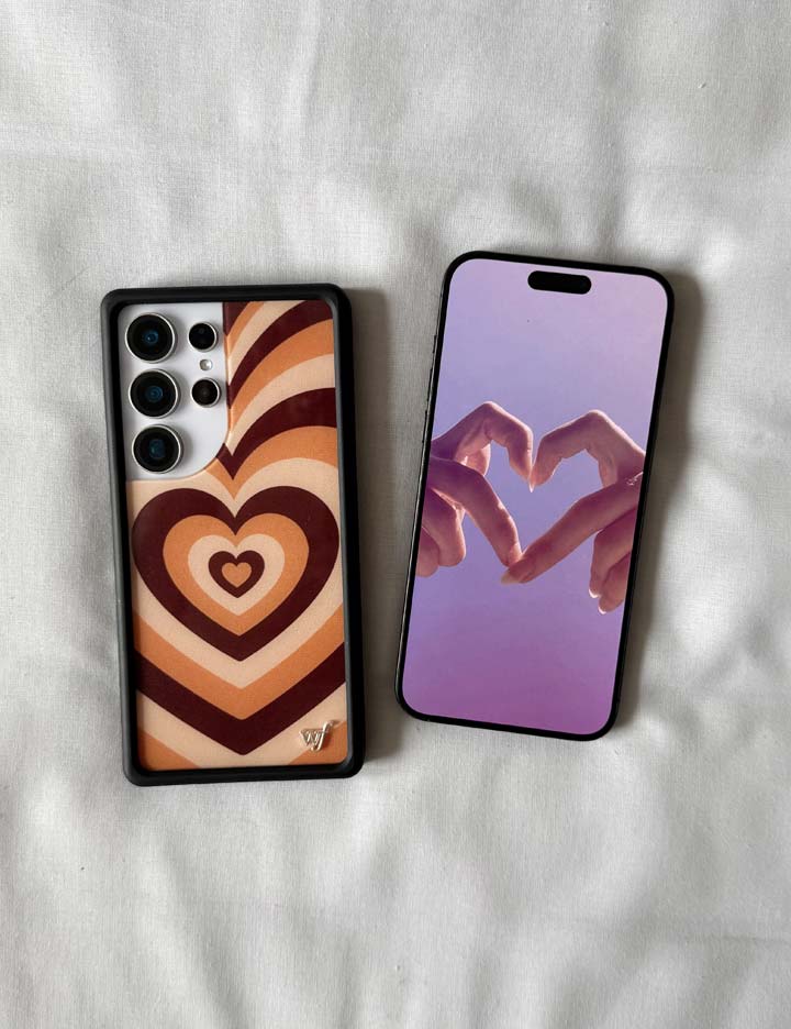 Wildflower Cases Latte Love - Mocha iPhone 18 Pro Max Case