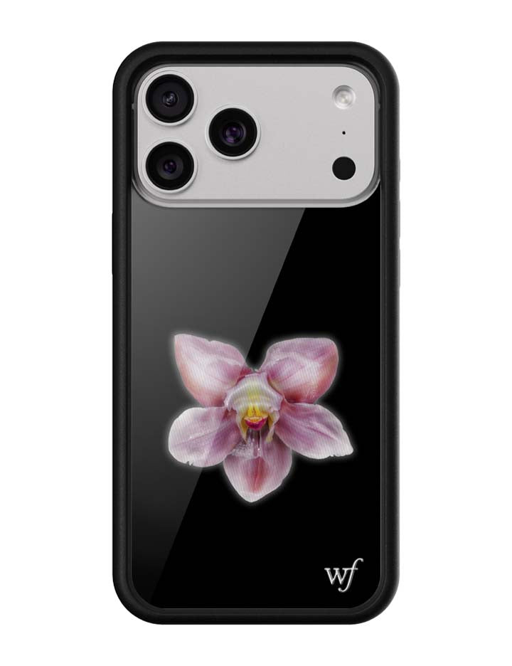 Wildflower Cases Orchid - Black iPhone 18 Pro Max Case