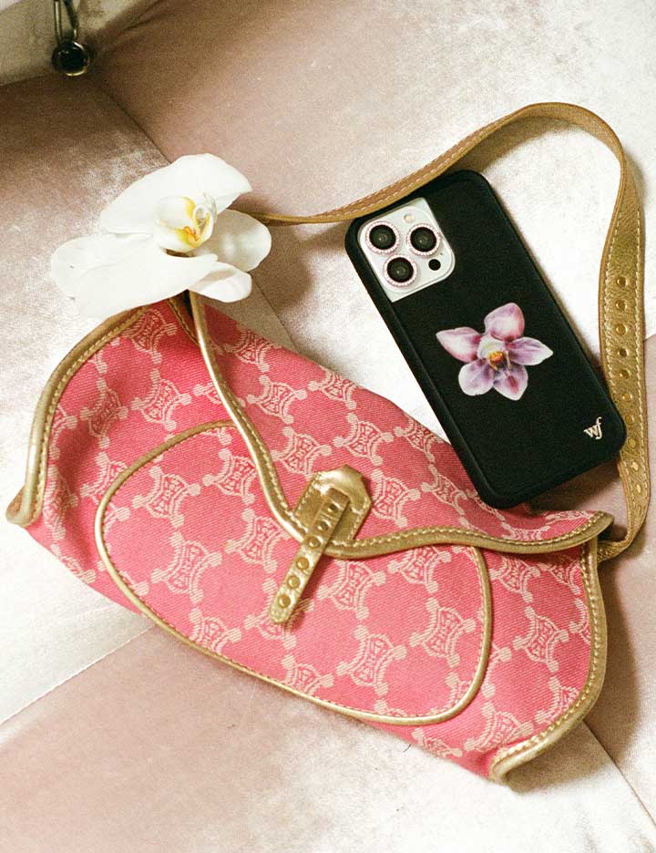 Wildflower Cases Orchid - Black iPhone 18 Pro Max Case