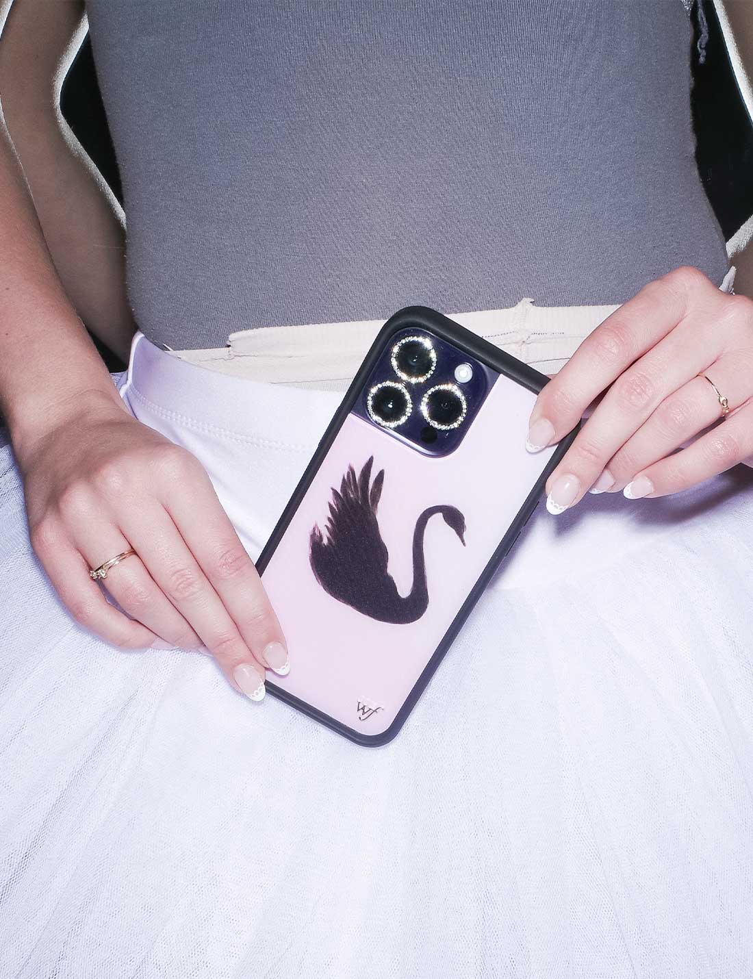 Wildflower Cases Black Swan iPhone 16 Pro Max Case