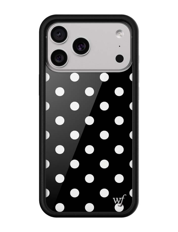 Wildflower Cases Polka Dot - Black and White iPhone 18 Pro Max Case