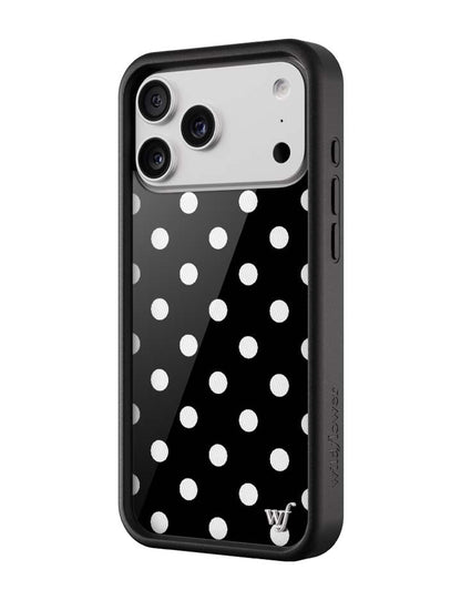 Wildflower Cases Polka Dot - Black and White iPhone 18 Pro Max Case