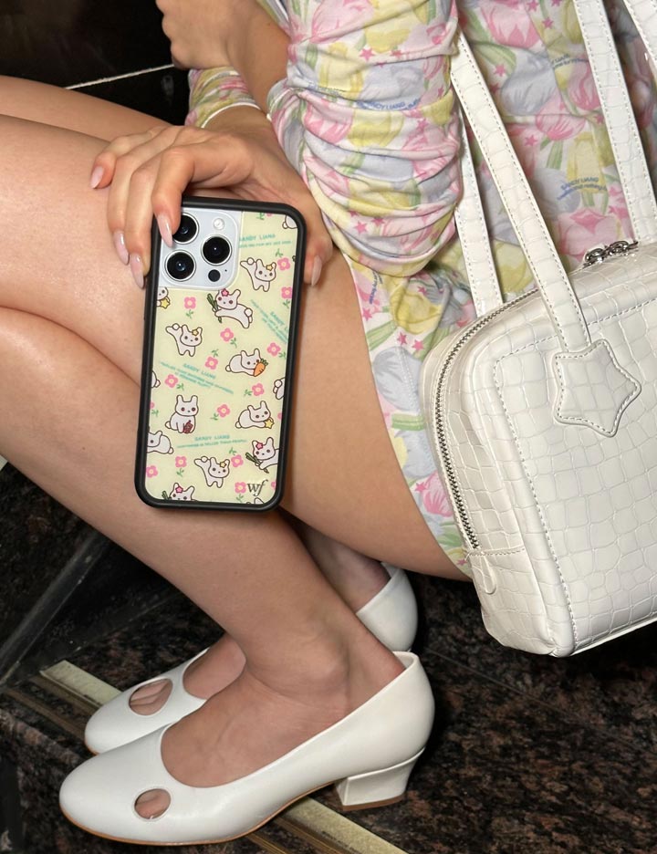 Wildflower Cases Sandy Liang Bunny Gift Wrap Samsung Galaxy CaseGalaxy S25 Ultra Case