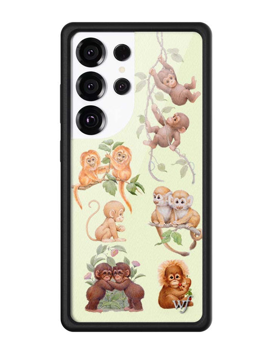 Wildflower Cases Monkey Biz Samsung Galaxy CaseGalaxy S25 Ultra Case