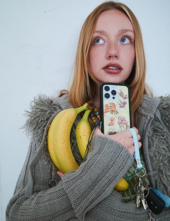 Wildflower Cases Monkey Biz Samsung Galaxy CaseGalaxy S25 Ultra Case