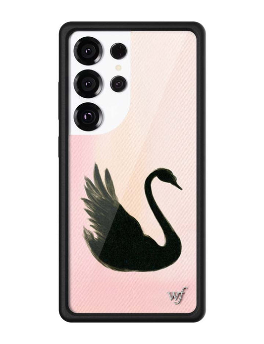 Wildflower Cases Black Swan Samsung Galaxy CaseGalaxy S25 Ultra Case