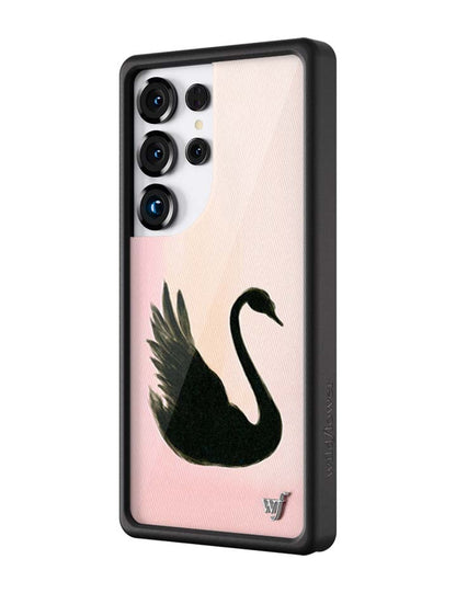 Wildflower Cases Black Swan Samsung Galaxy CaseGalaxy S25 Ultra Case