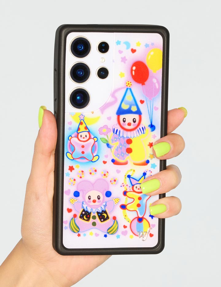 Wildflower Cases Clown Around Samsung Galaxy CaseGalaxy S25 Ultra Case