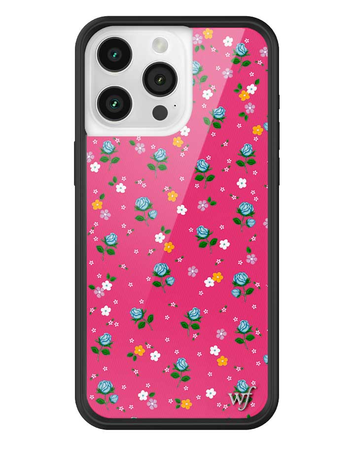 Wildflower Cases Pink Dainty Florals iPhone 15 Pro Max Case