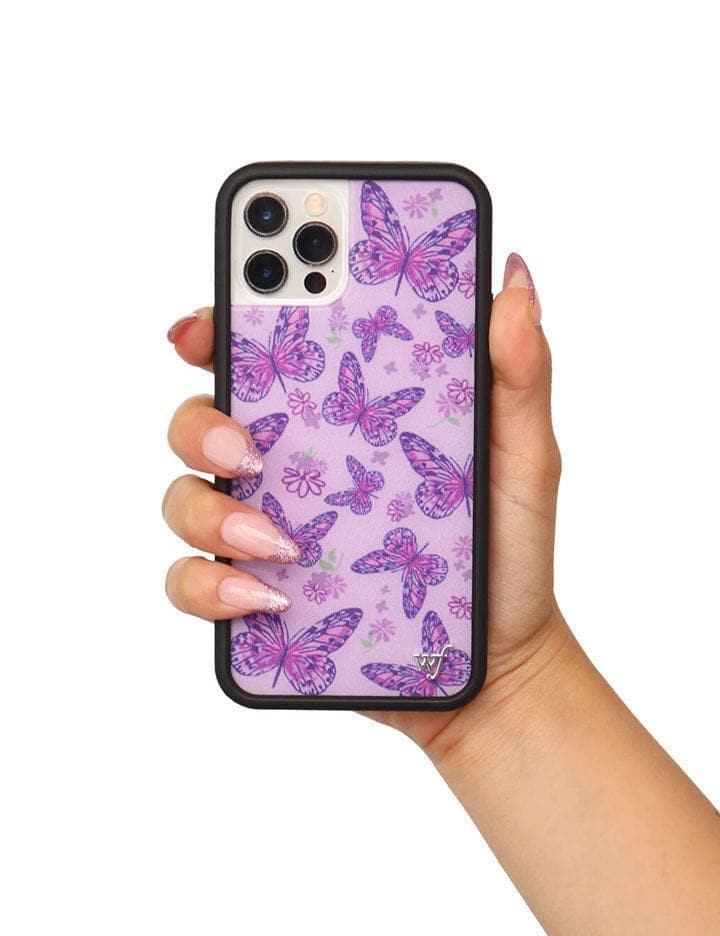 Wildflower Cases Butterfly - Lavender iPhone Case