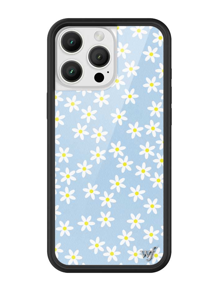 Wildflower Cases Blue Daisy iPhone 16 Pro Max Case