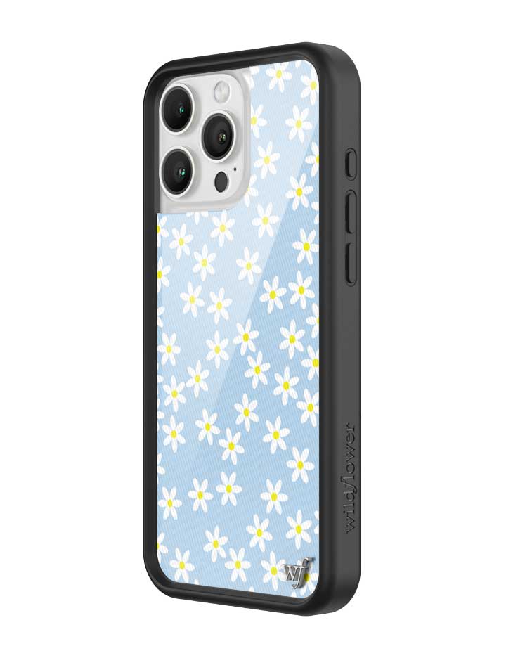 Wildflower Cases Blue Daisy iPhone 16 Pro Max Case