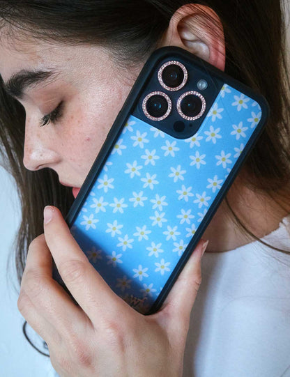 Wildflower Cases Blue Daisy iPhone 16 Pro Max Case