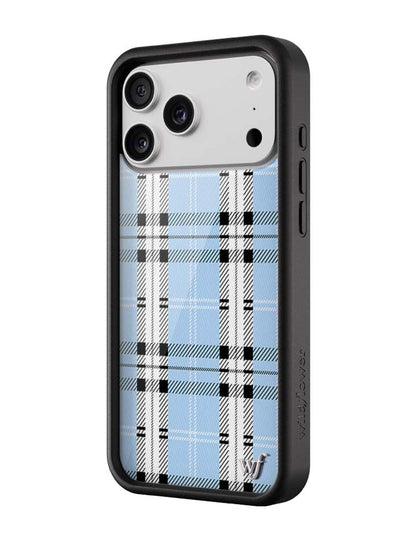 Wildflower Cases Plaid - Blue iPhone 18 Pro Max Case