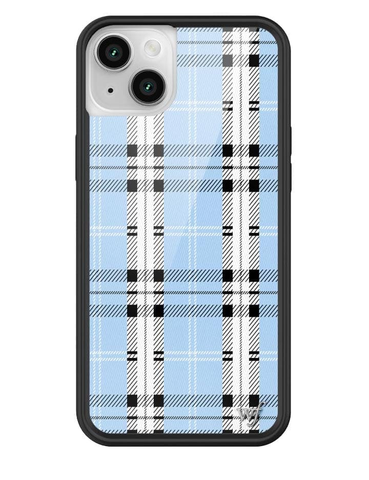 Wildflower Cases Plaid - Blue iPhone 18 Pro Max Case