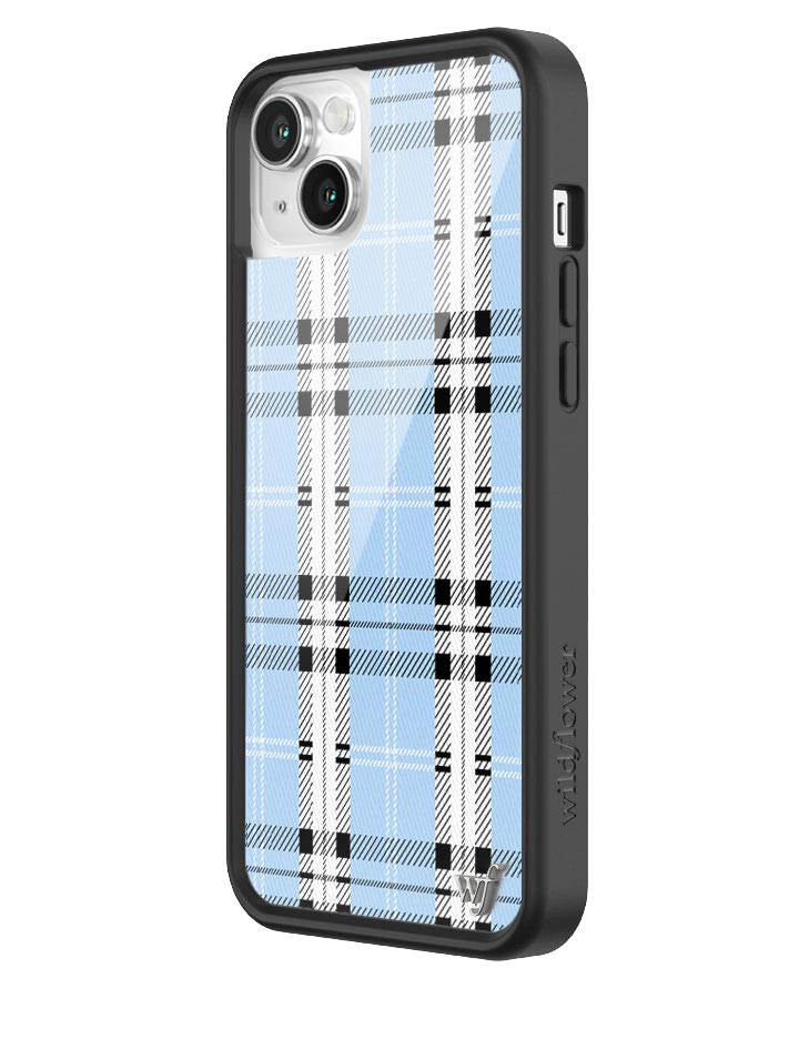 Wildflower Cases Plaid - Blue iPhone 18 Pro Max Case