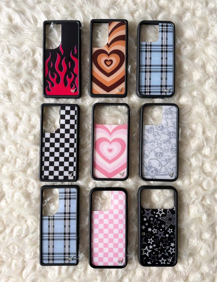 Wildflower Cases Plaid - Blue iPhone 18 Pro Max Case