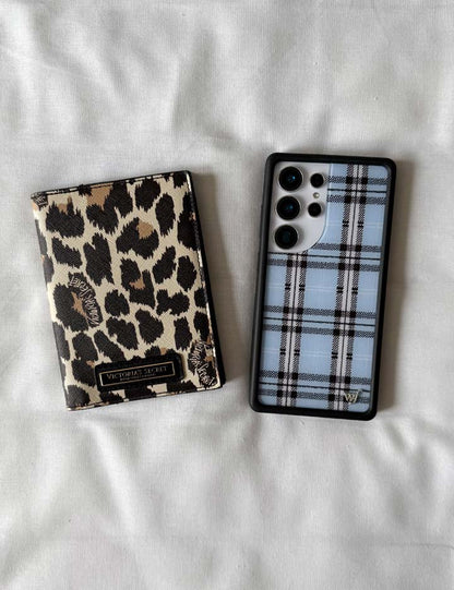 Wildflower Cases Plaid - Blue iPhone 18 Pro Max Case