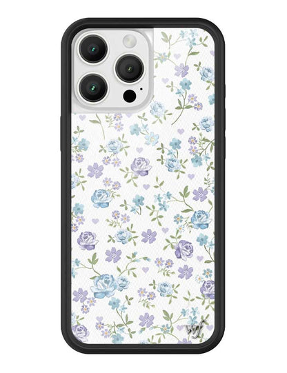 Wildflower Cases Lilac and Blue Floral iPhone 16 Pro Max Case
