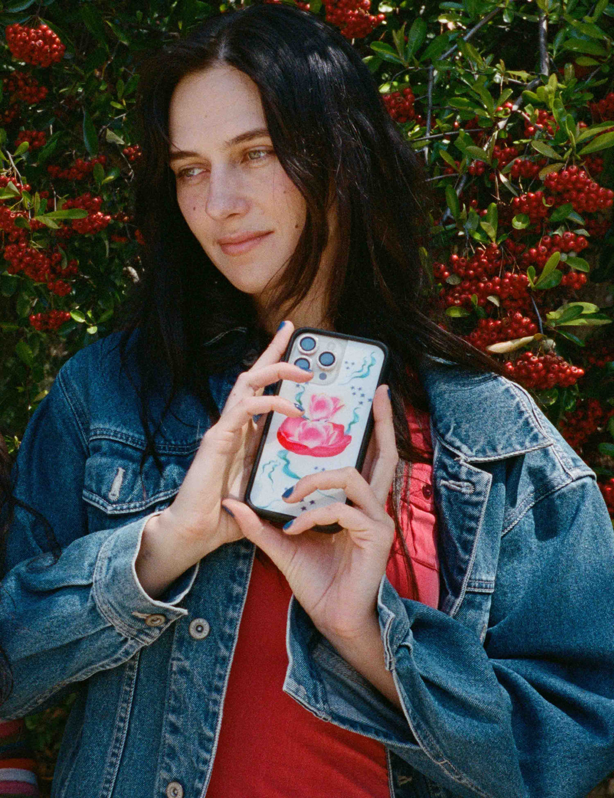 Wildflower Cases Tulip Baby iPhone 15 Plus Case